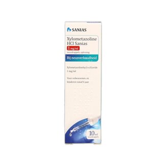 Sanias Xylométazoline HCl 1 mg gouttes 10 ml