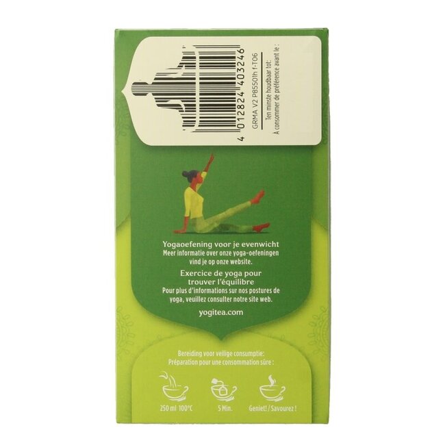 Thé vert matcha citron bio 17 sachets