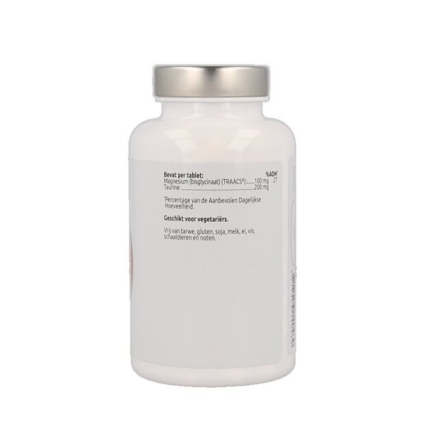 Bisglycinate de magnésium 100 mg et taurine 200 mg 100 comprimés