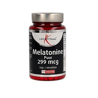 Lucovitaal Mélatonine pure 0,299 mg 200 comprimés