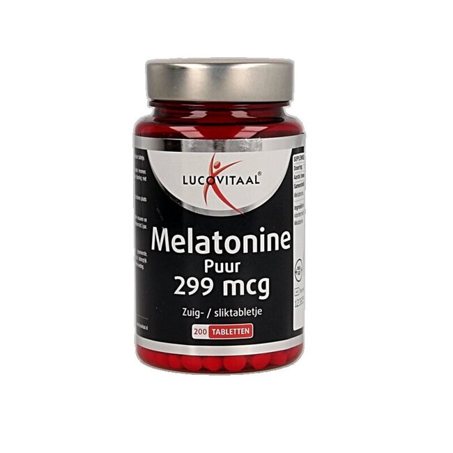 Melatonine puur 0.299mg 200 Tabletten