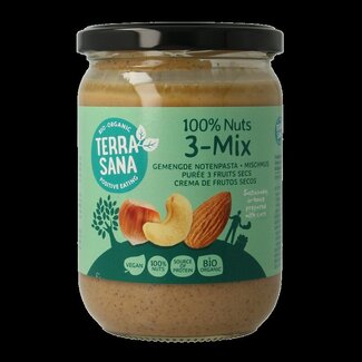 TerraSana 3 mix notenpasta zonder pinda bio 500 Gram