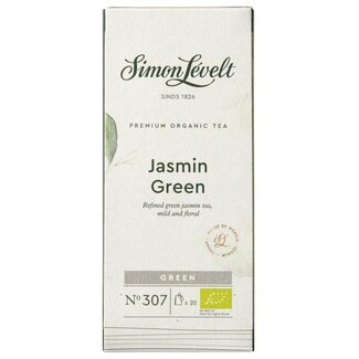 Simon Levelt Thé vert au jasmin bio, 20 sachets