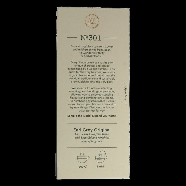 Earl Grey bio 20 sachets