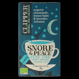 Clipper Snore & peace bio 20 Zakjes