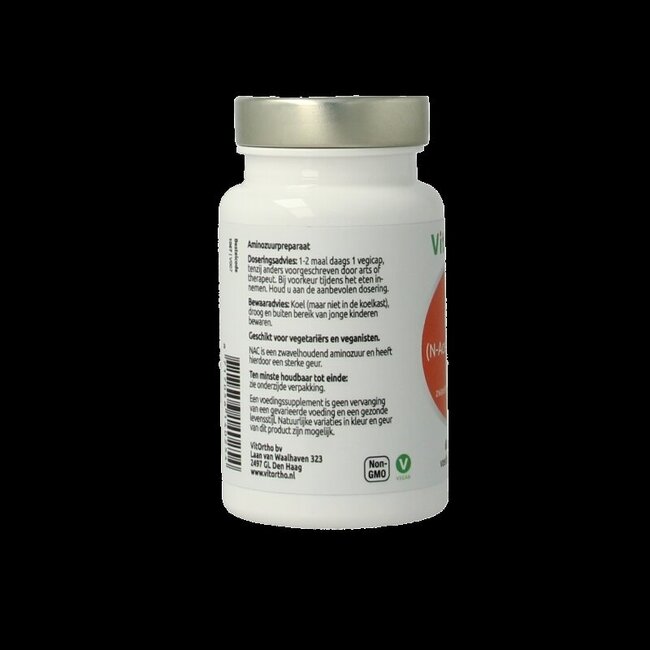 NAC N-Acetyl cysteine 500mg 60 Vegetarische capsules