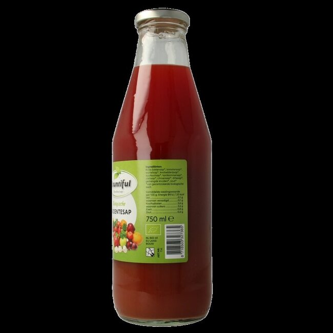 Jus de légumes bio 750 millilitres