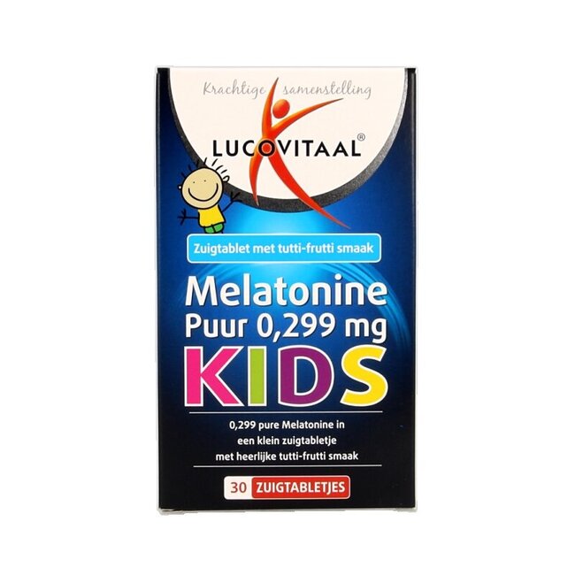 Melatonine kids puur 0.299mg 30 Tabletten