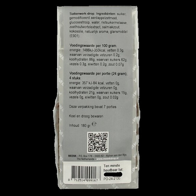 Geveltjesdrop 180 Gram