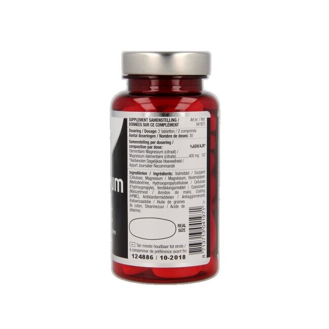 Magnesium citraat 400mg 60 Tabletten