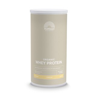 Mattisson Protéine de lactosérum (whey) vanille 75 % bio 450 g