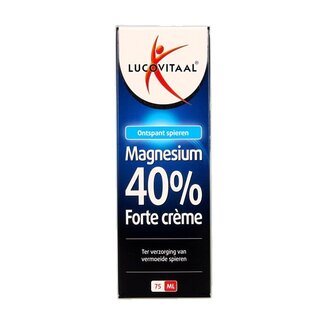 Lucovitaal Magnesium 40% forte creme 75 Gram