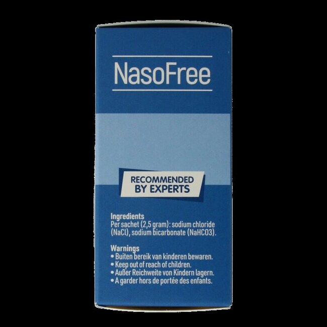 NasoFree sel de rinçage nasal 2,5 g 30 sachets