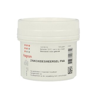 Fagron Zinkoxidesmeersel FNA 100 Gram