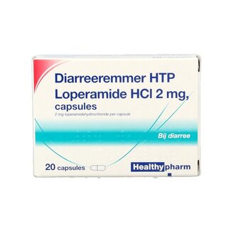 Healthypharm Lopéramide 2 mg anti-diarrhéique 20 gélules