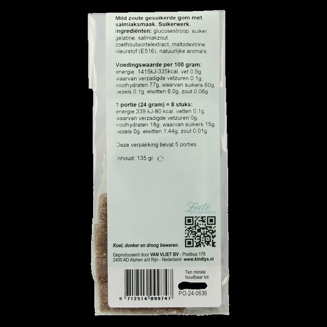 Griotten souvenirs sucrés 135 g