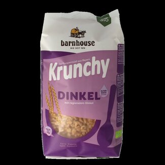 Barnhouse Krunchy pur spelt zonder suiker bio 750 Gram