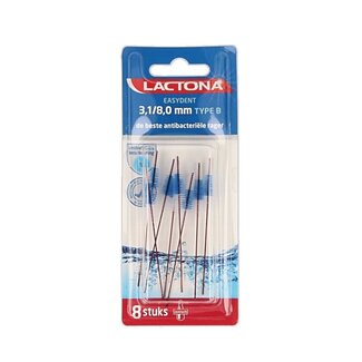 Lactona Easydent B 3.1-8mm zonder houdertje 8 Stuks