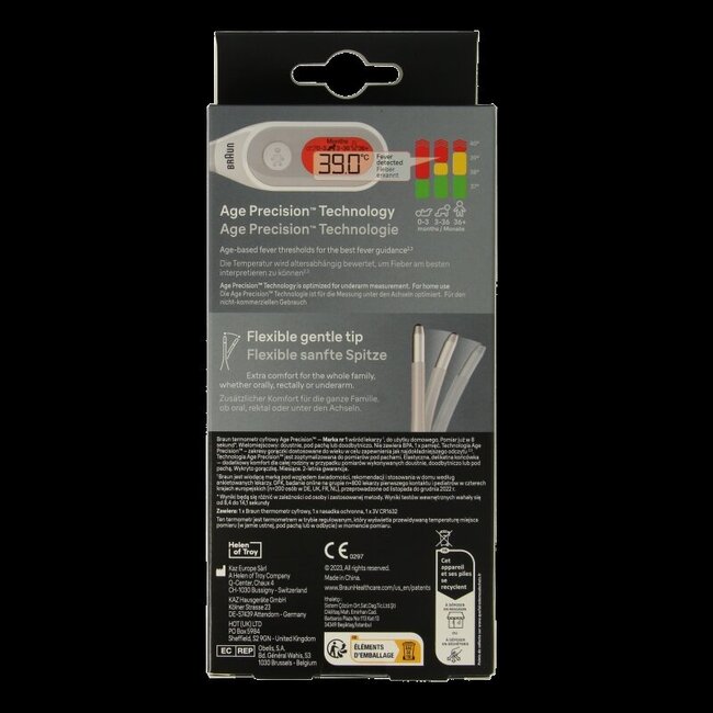 Thermomètre numérique PRT2000 1 pièce