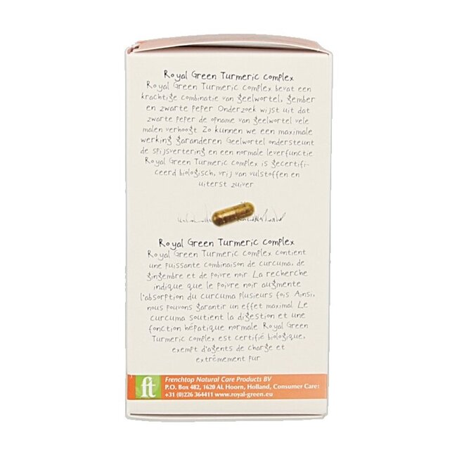 Turmeric complex bio 60 Vegetarische capsules