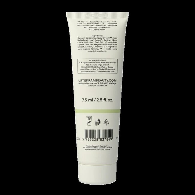 Dentifrice à l'aloe vera 75 ml