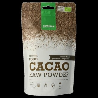 Purasana Poudre de cacao bio et vegan 200 g