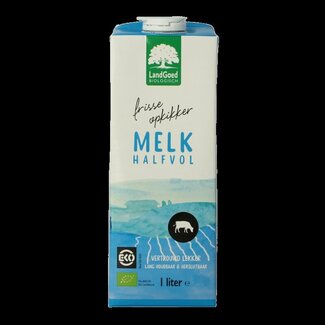 Landgoed Lait demi-écrémé bio 1 Litre