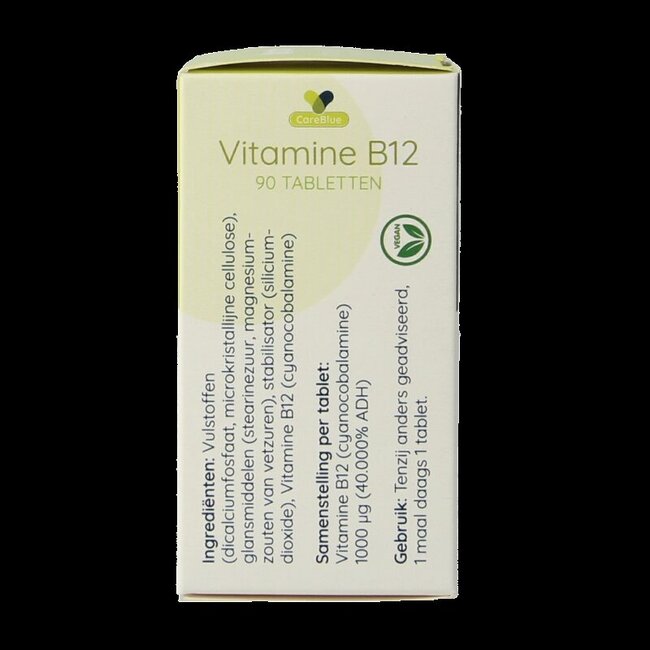 Vitamine B12 1000 mcg 90 comprimés
