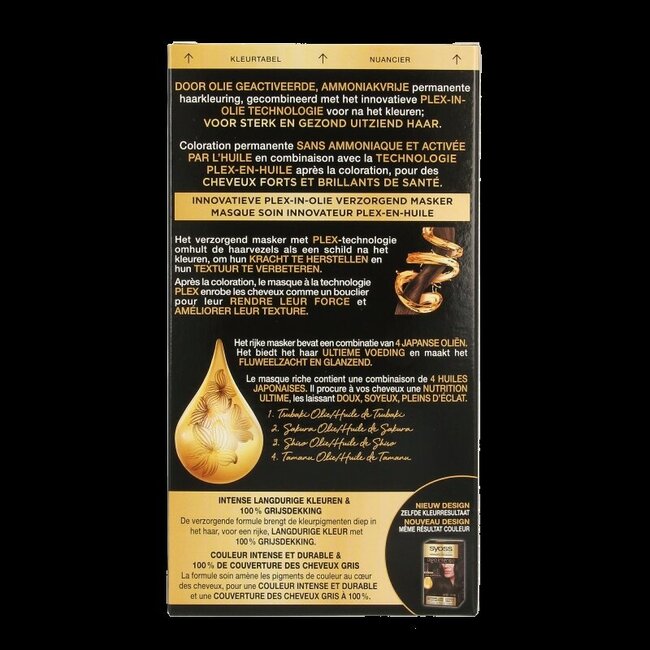 Color Oleo Intense 2-10 bruinzwart haarverf 1 Set