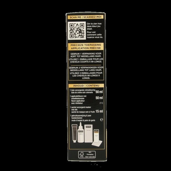 Color Oleo Intense 2-10 bruinzwart haarverf 1 Set