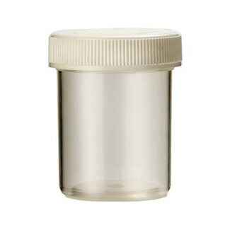 Spruyt Hillen Flacon à comprimés 25 ml transparent avec bouchon, 120 pièces