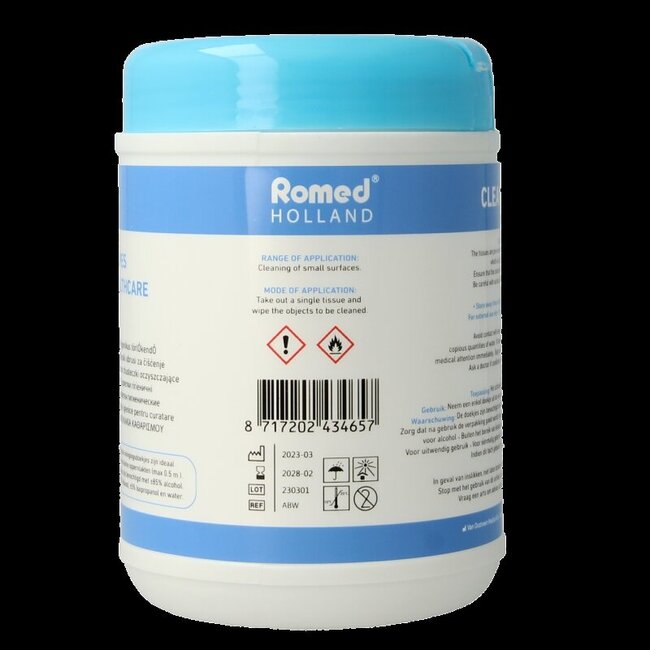 Alcohol doekjes dispenser 110 Stuks