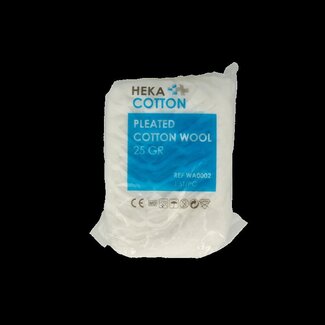 Heka Verbandwatten zigzag 25 Gram