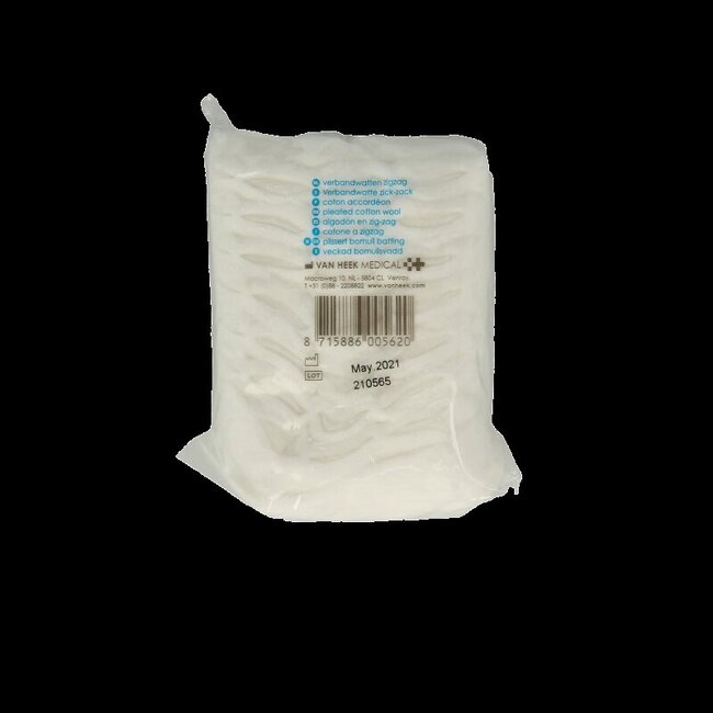 Verbandwatten zigzag 25 Gram