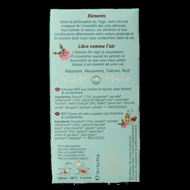 Air life on wings bio 16 Zakjes