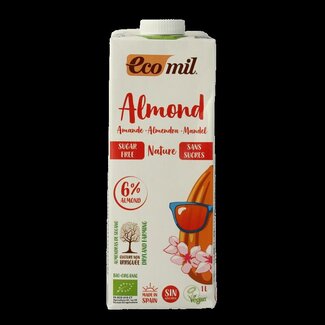 Ecomil Amandeldrank naturel suikervrij bio 1 Liter