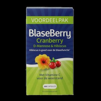 Blaseberry Cranberry D-Mannose & hibiscus 100 Capsules