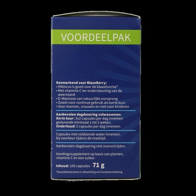 Canneberge D-Mannose & hibiscus 100 Gélules