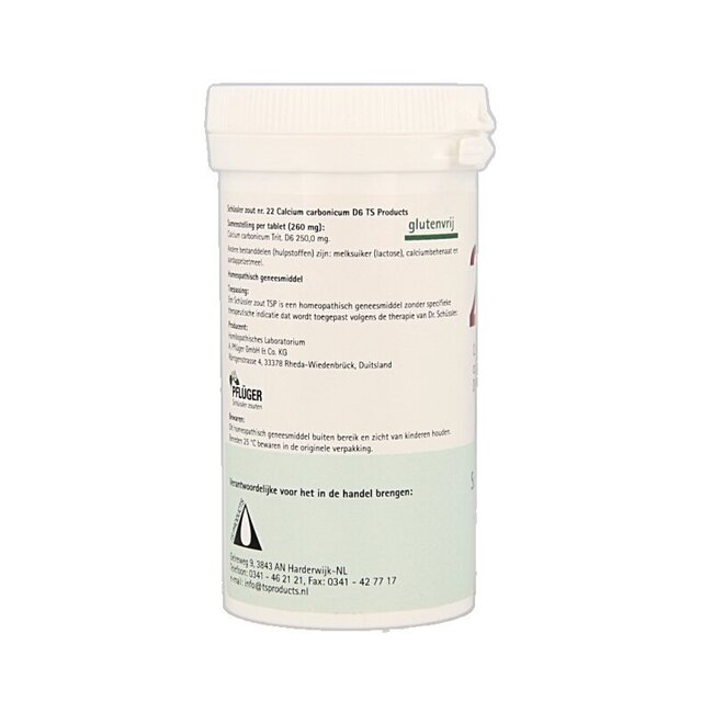 Calcium carbonicum 22 D6 Schussler 400 Tabletten