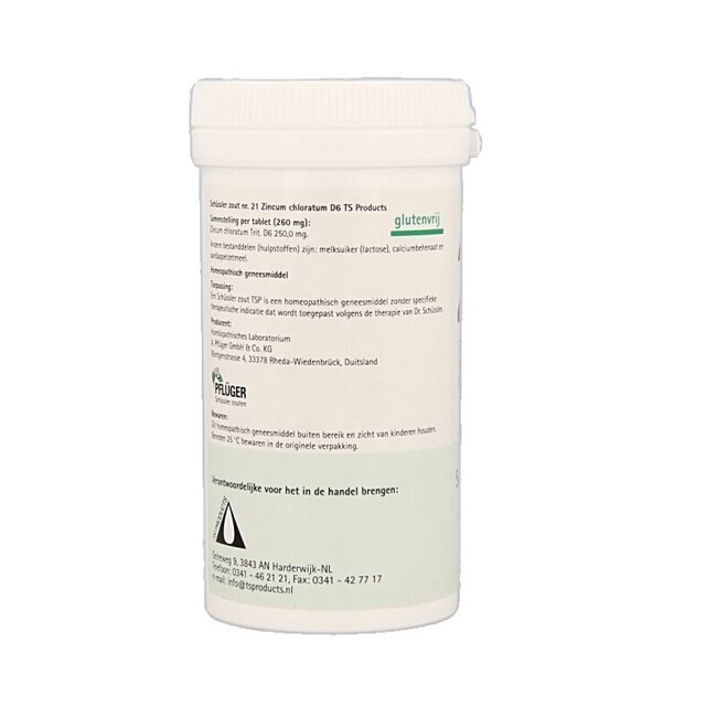 Zincum chloratum 21 D6 Schussler 400 Tabletten