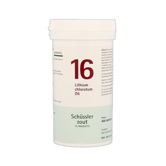 Pflüger Lithium chloratum 16 D6 Schussler 400 Tabletten