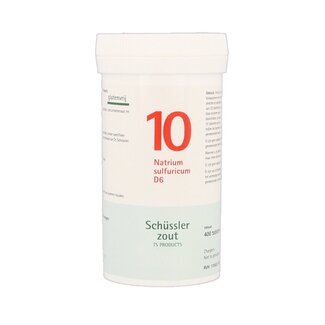 Pflüger Natrium sulfuricum 10 D6 Schussler 400 Tabletten