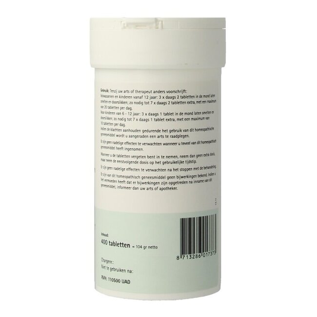 Natrium chloratum 8 D6 Schüssler 400 comprimés