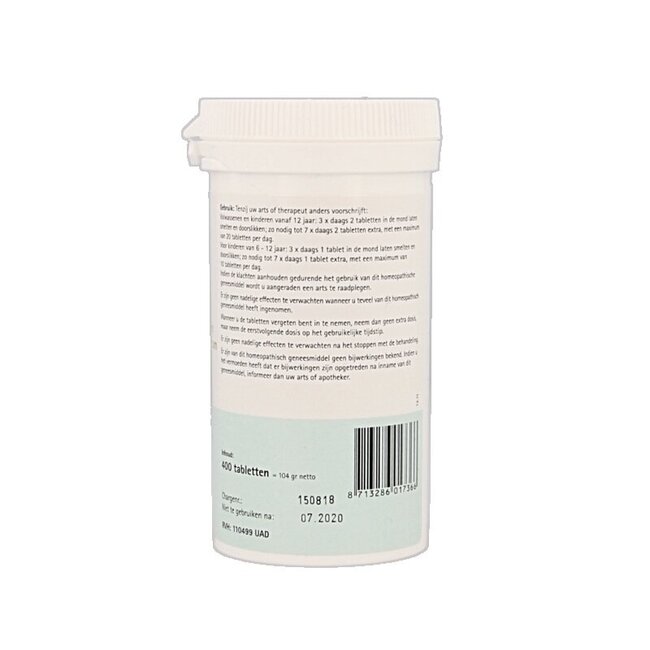 Magnesium phosphoricum 7 D6 Schüssler 400 comprimés