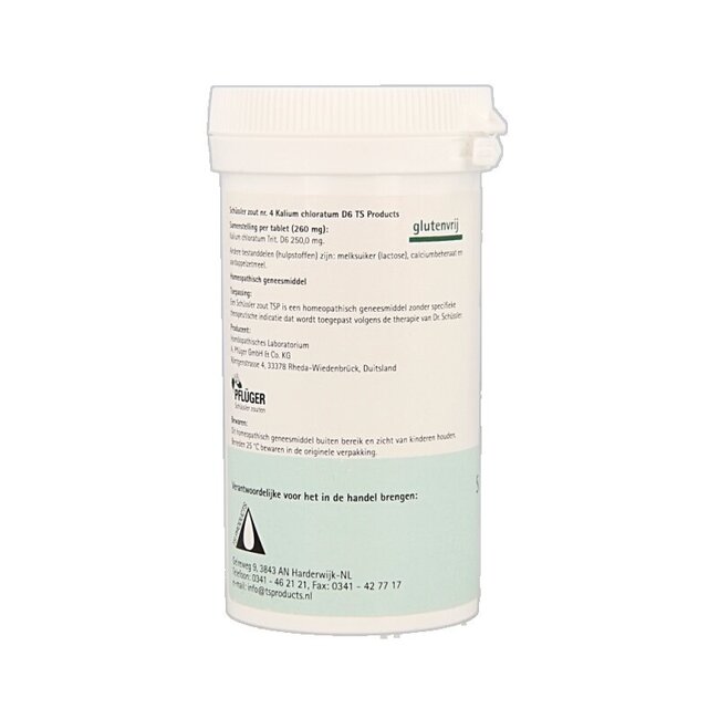 Kalium chloratum 4 D6 Schussler 400 Tabletten