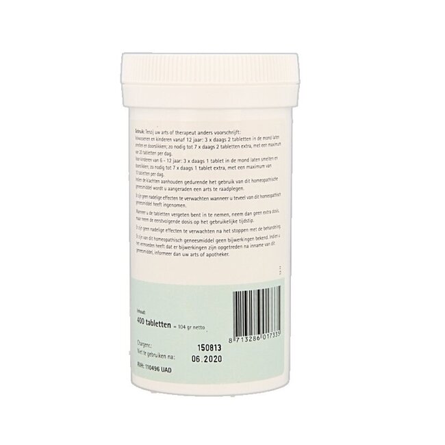 Kalium chloratum 4 D6 Schüssler 400 comprimés