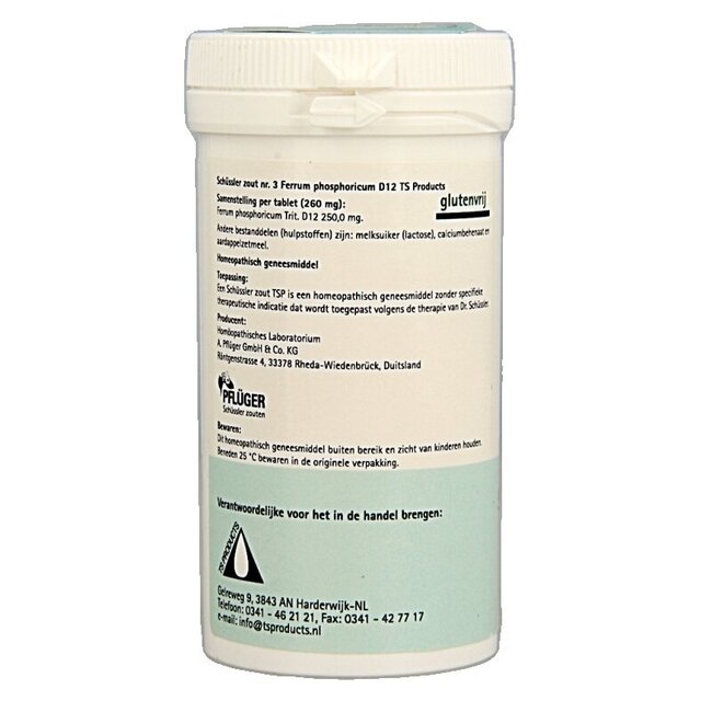 Ferrum phosphoricum 3 D12 Schussler 400 Tabletten