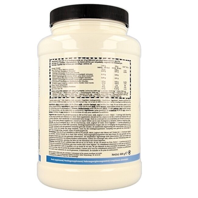 Whey proteine isolate 600 Gram