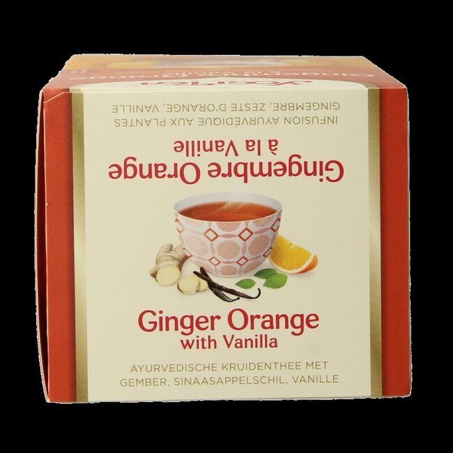 Gingembre orange vanille bio 17 sachets