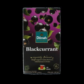 Dilmah Blackcurrant fun tea 20 Zakjes